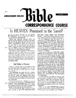 AC Bible Corr Course Lesson 13 (1958)