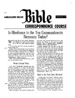 AC Bible Corr Course Lesson 17 (1959)