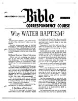 AC Bible Corr Course Lesson 25 (1960)
