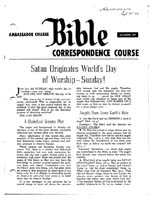 AC Bible Corr Course Lesson 29 (1963)
