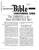 AC Bible Corr Course Lesson 28 (1961)