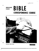 AC Bible Corr Course Lesson 44 (1966)