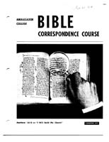 AC Bible Corr Course Lesson 49 (1967)