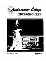 AC Bible Corr Course Lesson 58 (1970)