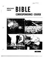 AC Bible Corr Course Test No 11 (1966)