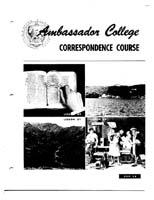 AC Bible Corr Course Test No 13 (1969)