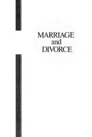 Marriage and Divorce 1973