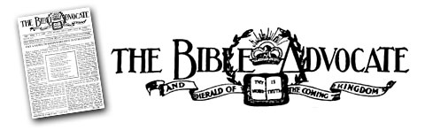 Bible advocate magazine