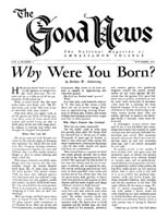 Good News 1951 (Vol I No 03) Nov