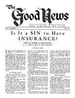 Good News 1957 (Vol VI No 05) May