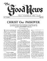 Good News 1961 (Vol X No 04) Apr