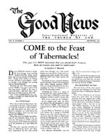 Good News 1961 (Vol X No 09) Sep