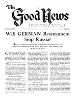 Good News 1952 (Vol II No 04) Apr