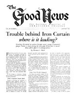 Good News 1953 (Vol III No 01) Jan