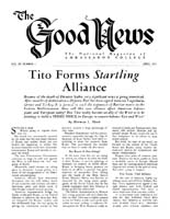 Good News 1953 (Vol III No 04) Apr
