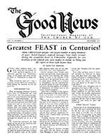 Good News 1957 (Vol VI No 11) Nov