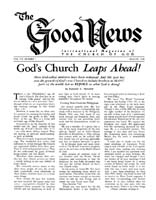 Good News 1958 (Vol VII No 07) Aug