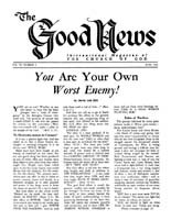 Good News 1962 (Vol XI No 06) Jun