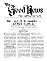Good News 1962 (Vol XI No 09) Sep