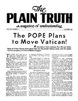 Plain Truth 1951 (Vol XVI No 01) Oct