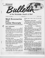 Bulletin 1972 (Vol 03 No 04) May 2