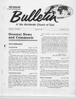 Bulletin 1972 (Vol 03 No 09) Aug 22