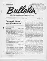 Bulletin 1972 (Vol 03 No 11) Oct 17