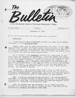 Bulletin 1974 (Vol 02 No 01) Feb 12