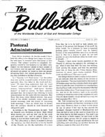 Bulletin 1976 (Vol 04 No 08) July 27