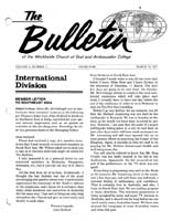 Bulletin 1977 (Vol 05 No 03) Mar 23