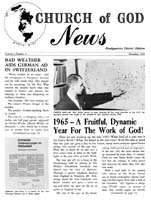 COG News Pasadena 1965 (Vol 01 No 14) Dec 